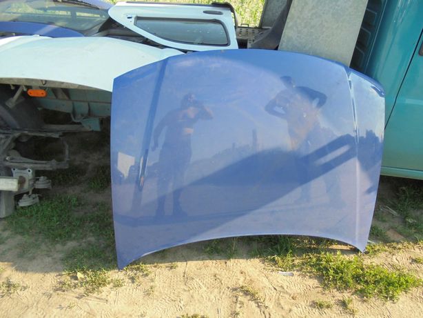 Audi A3 maska przednia kompletna kolor niebieski
