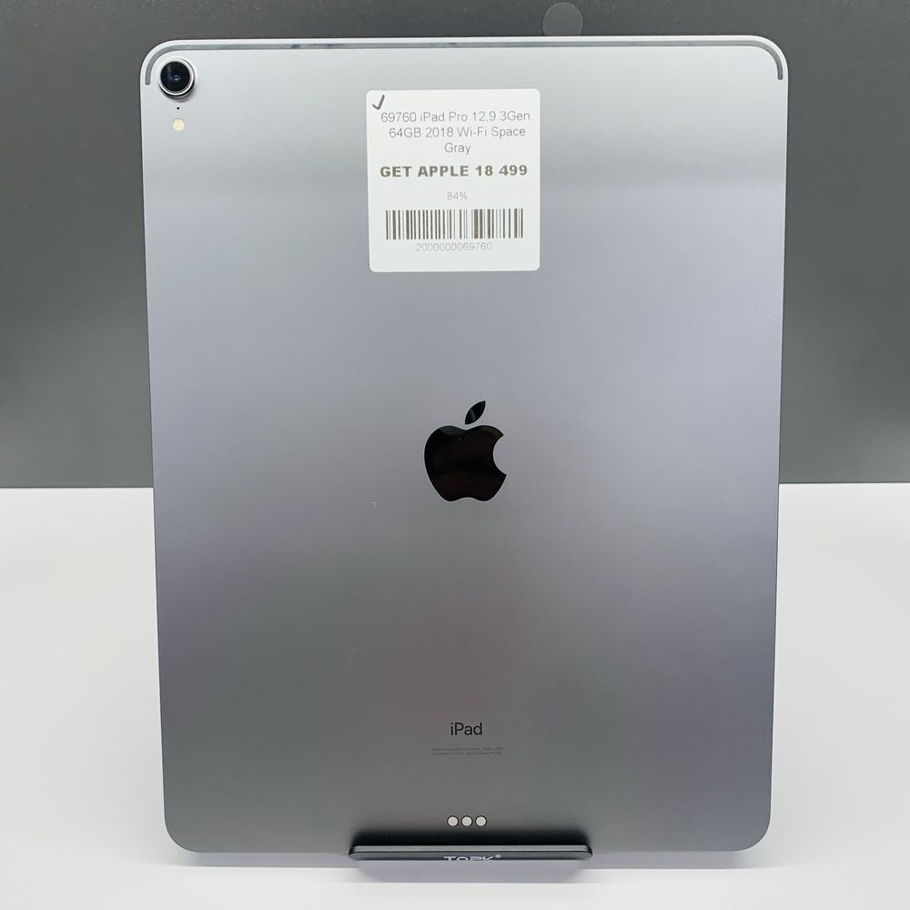 iPad Pro 3Gen 12.9ʼʼдіагональ,2018 року,64GB,Wi-Fi версія 69760