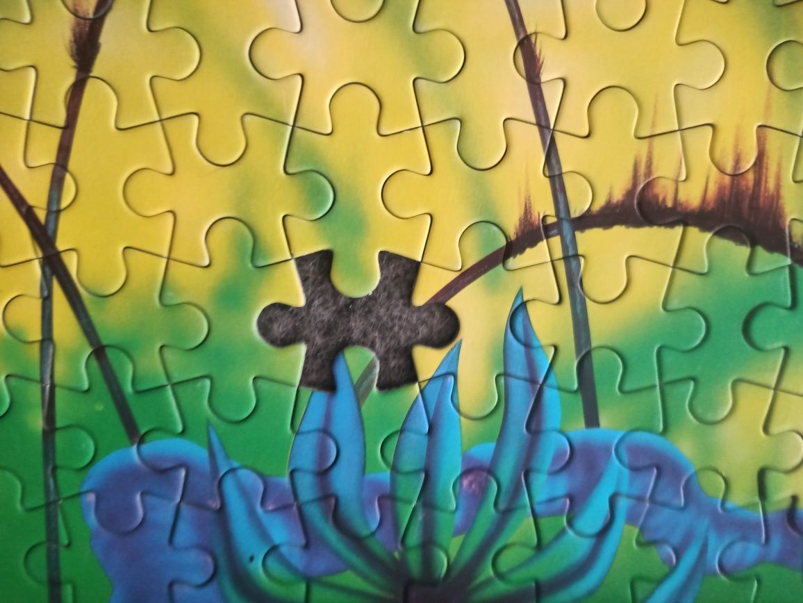 Puzzle Król Lew 400 elementów lata 90.