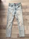 Spodnie slim fit denim jeansy dżinsowe skinny rurki obcisłe S 36 jasne