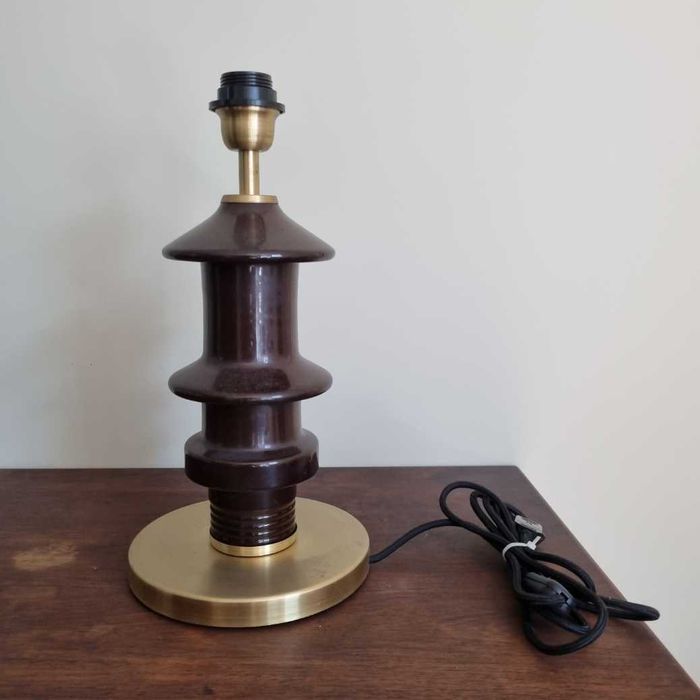 Candeeiro de Mesa em Porcelana