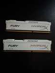 Pamięć RAM HyperX Fury White 8GB (2x4GB) 1600MHz