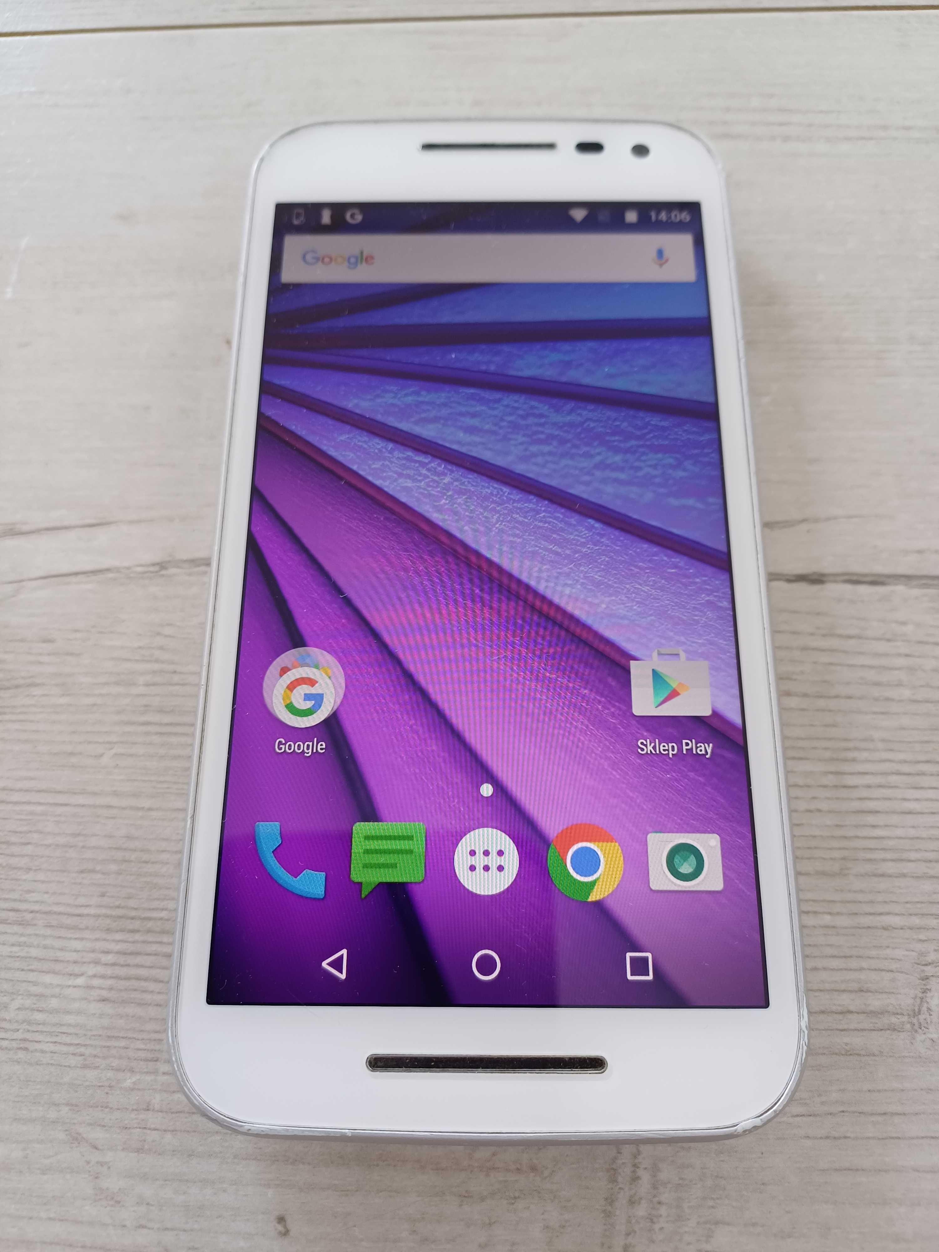 Smartfon Telefon MOTOROLA MOTO G3 XT1541 16GB 2GB RAM 13+5MP LTE WIFI