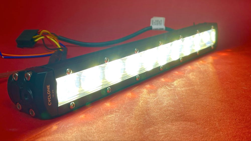 Фари робочого світла K7 лінзовані білий/жовтий колір 60W/90W/120W/150W