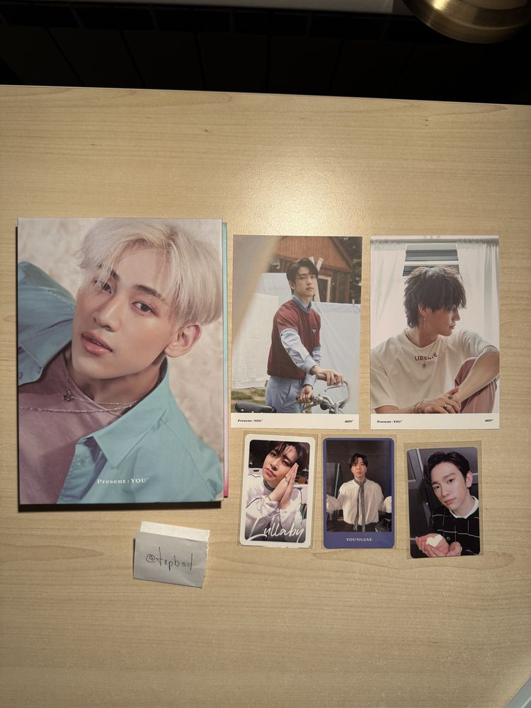 Альбом Got7 Present: You та картки