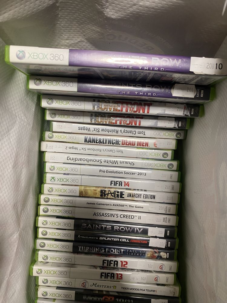 Gry Xbox 360 X360 Sprzedaż gier pudełkowe na płytach Zestaw