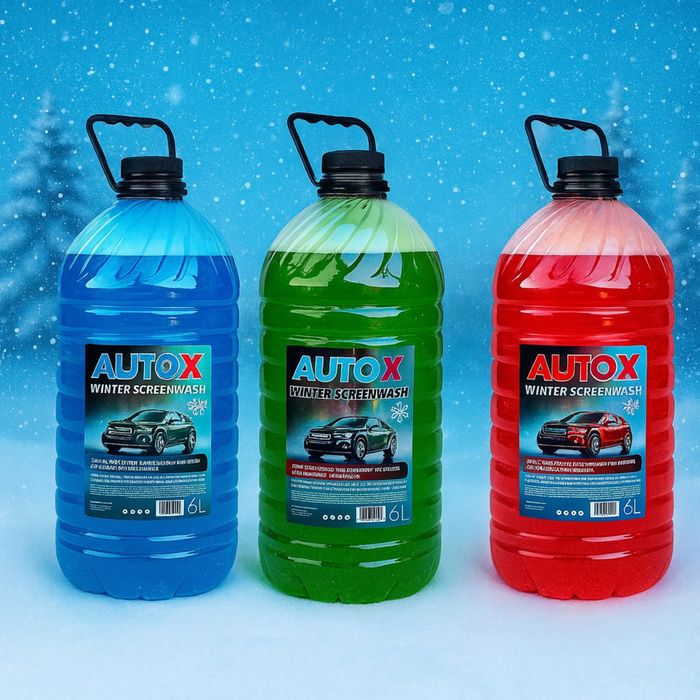 Зимовий омивач скла AutoX -20°C | 6 л | Безкоштовна доставка