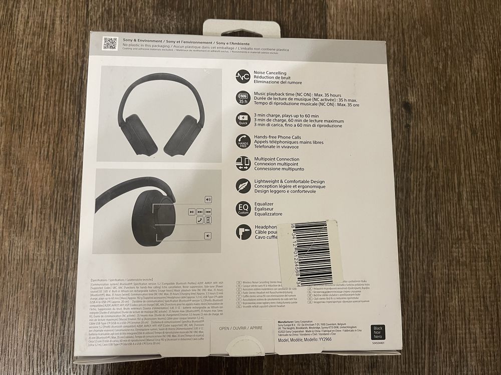 Продам наушники Sony WH-CH72ON