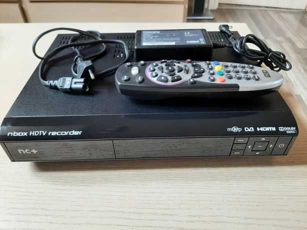 Dekoder HDTV nBox ITI-5720SX Recorder 500Gb pilot zasilacz