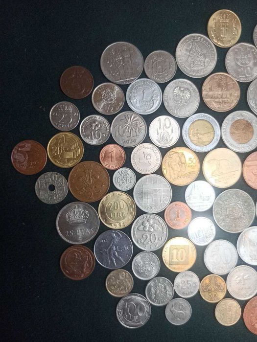 Набір монет світу 100 шт. - без повторів / набір №35