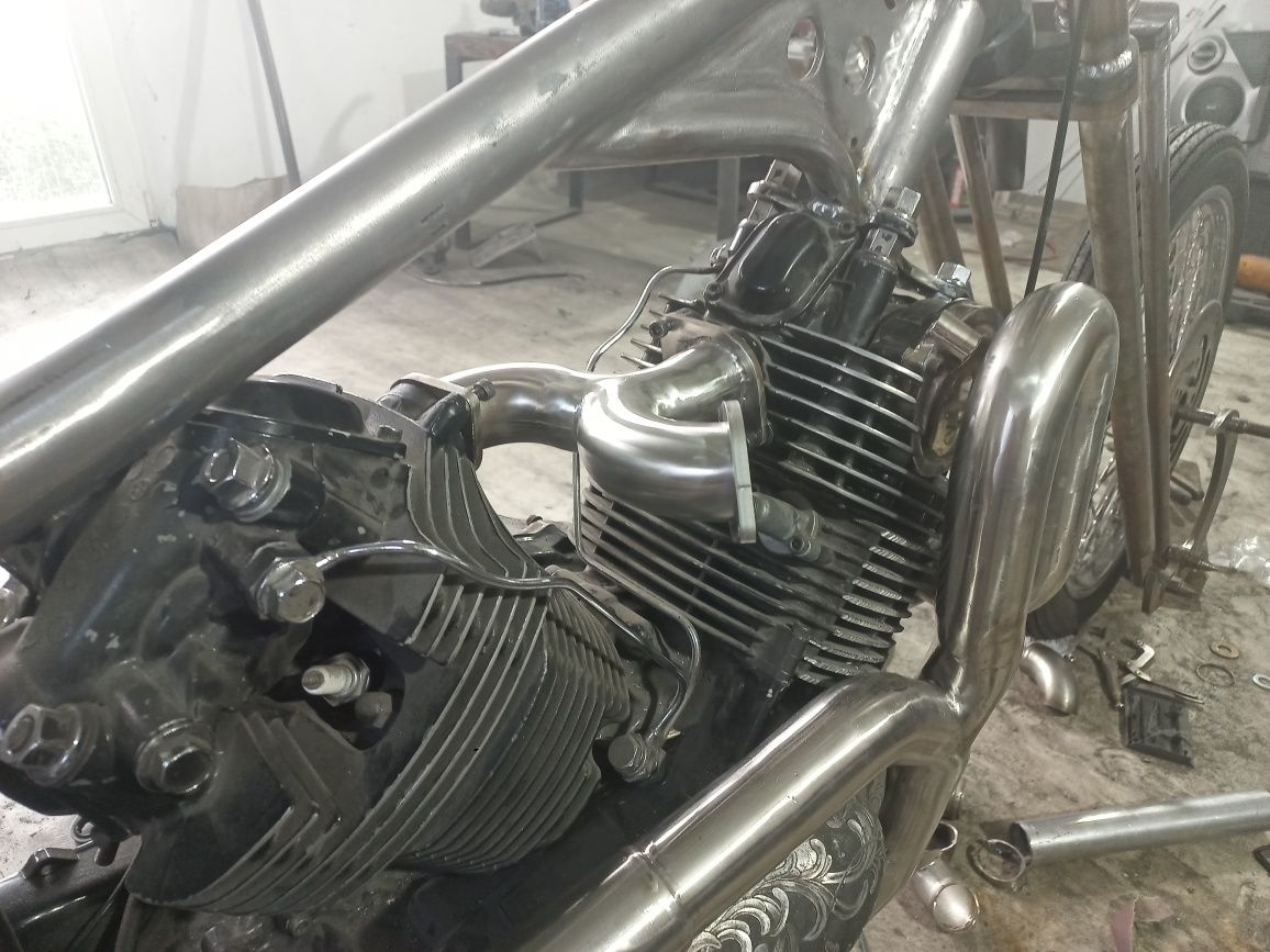 Kolektor dolotowy pojedynczy gaźnik Yamaha xv700/750/1100xvs custom