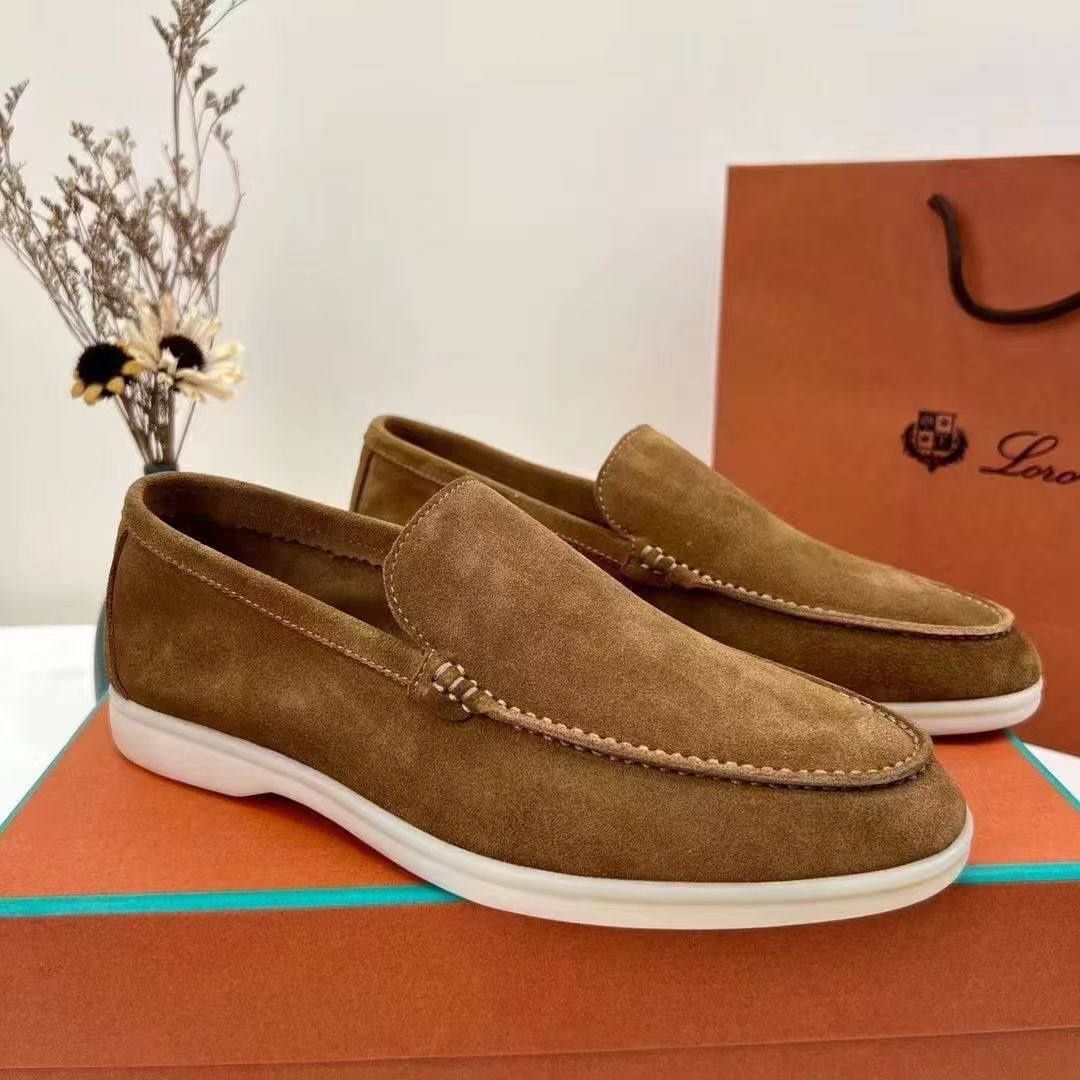 Лоферы замша Loro Piana 40-45