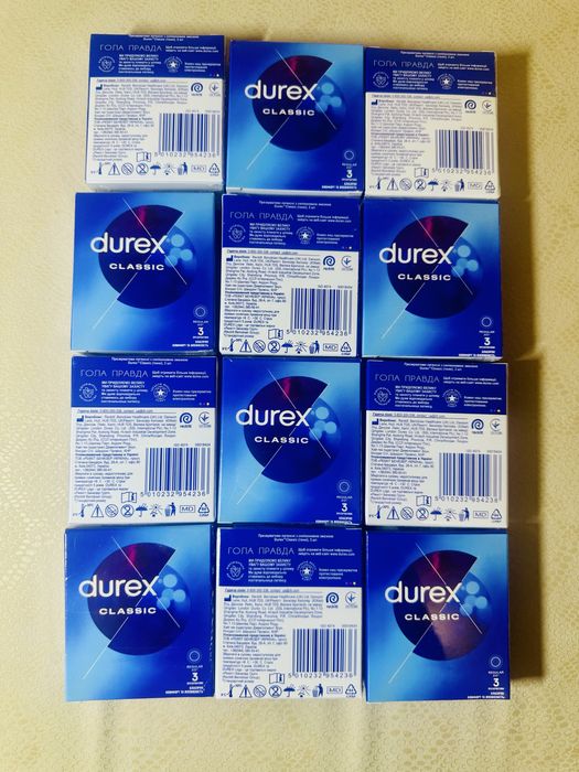 Презервативи Durex classic класичні 18 штук 6 упаковок до 2030 року