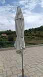 Guarda-Sol Beje-Cinza 3,0m