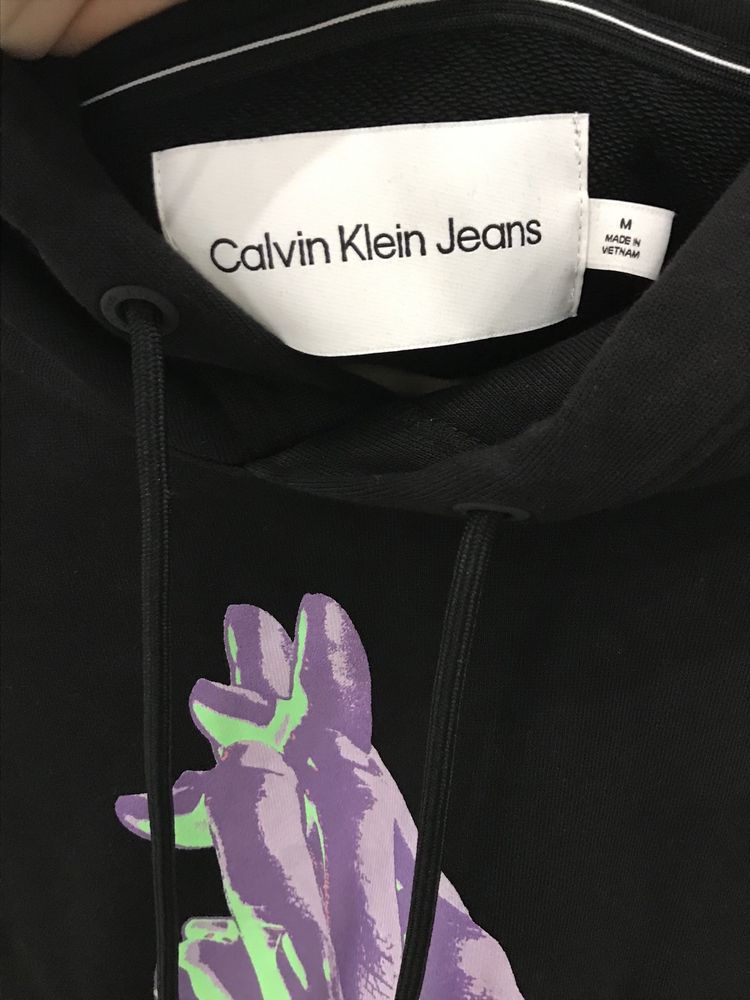Худі Calvin Klein Hyper Real Graphic Hoodie унісекс