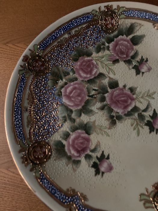 Pratão Satsuma pintado á mão