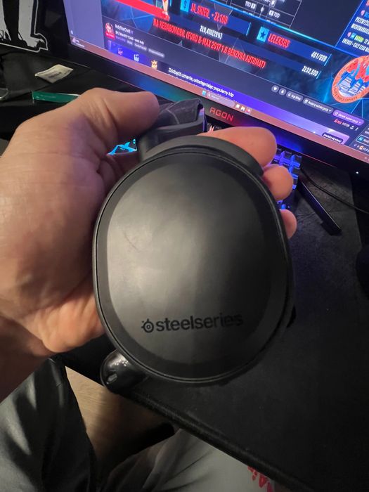 Słuchawki STEELSERIES Arctis 7 Bezprzewodowe Wrocław