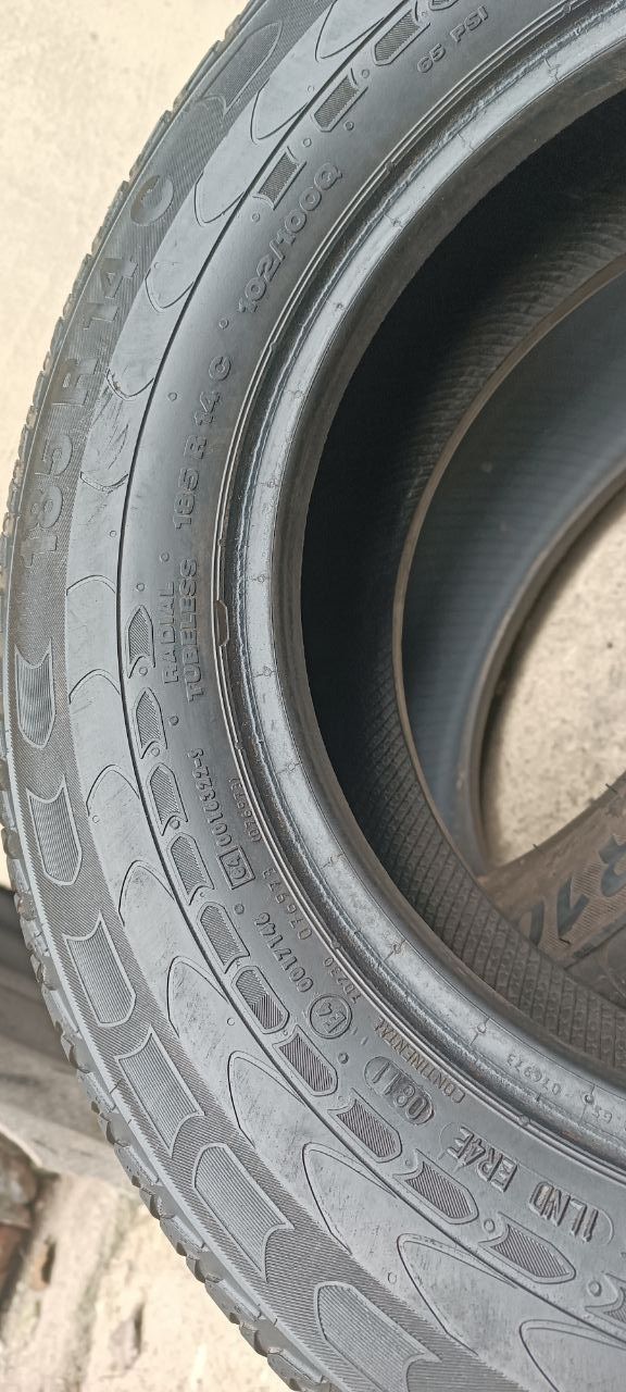 Резина Continental Vanco 185 R14C . Із Європи. Гарантія  Літо