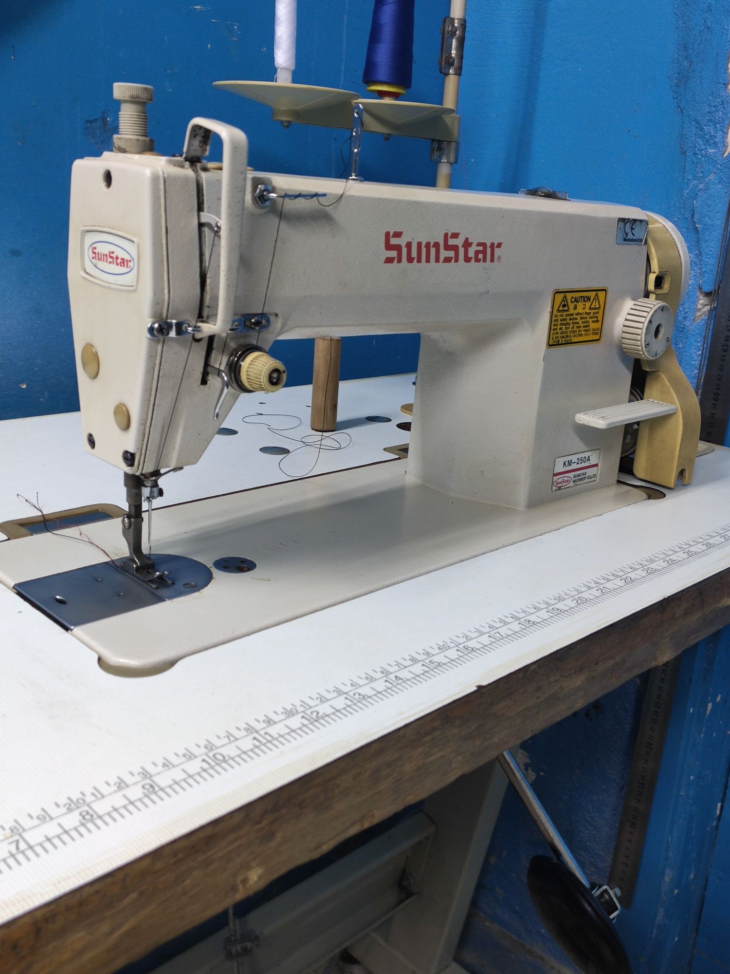 SunStar KM-250A универсальная прямострочная швейная машина