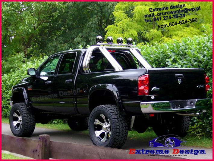 Orurowanie zabudowa paki pic-up