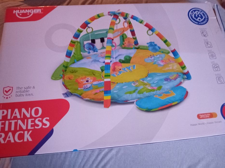 Mega duża  miekka mata edukacyjna