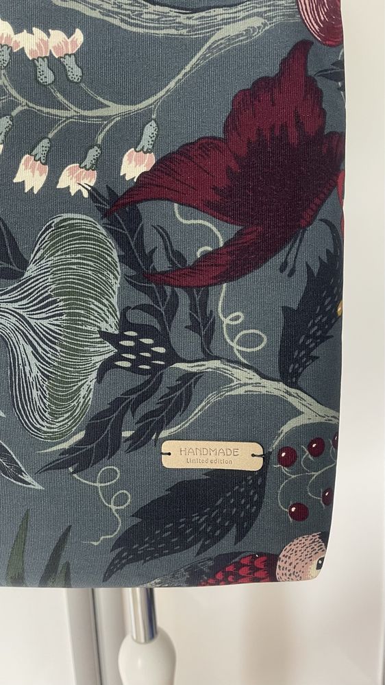 Torebka bawełniana z podszewką handmade