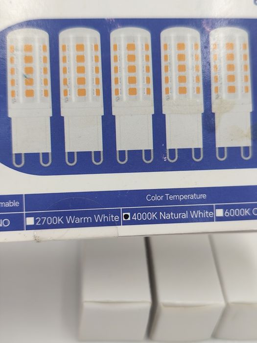 Zestaw 6 żarówek LED G9 4W AkyNite nowe