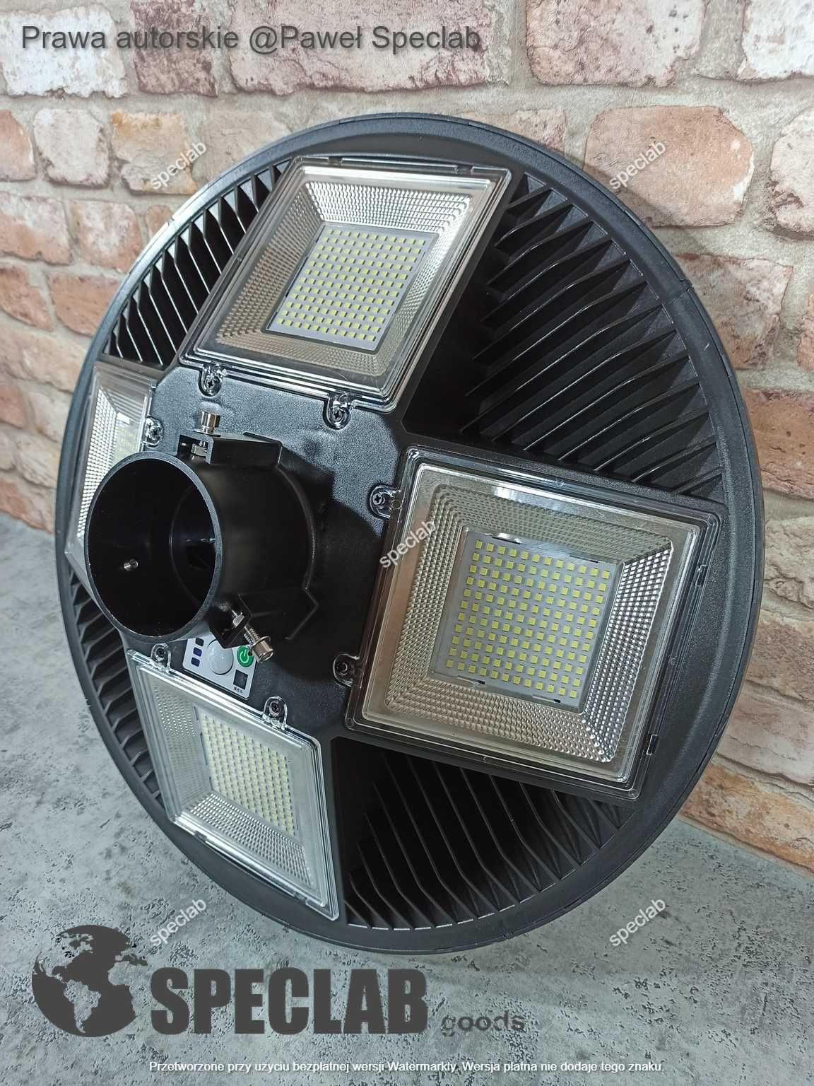 Lampa uliczna 400 W 7000 lm zasilanie solarne (YJ-4428)