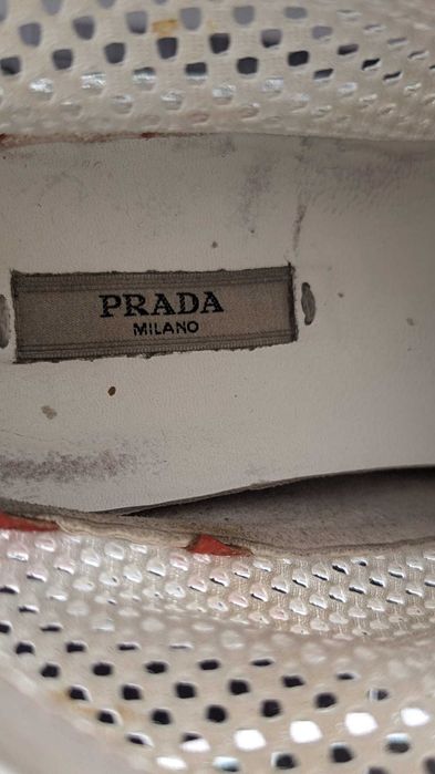 Prada Milano buty damskie na koturnie