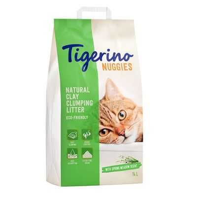 żwirek dla kota Tigerino zapach wiosennej łąki 14L
