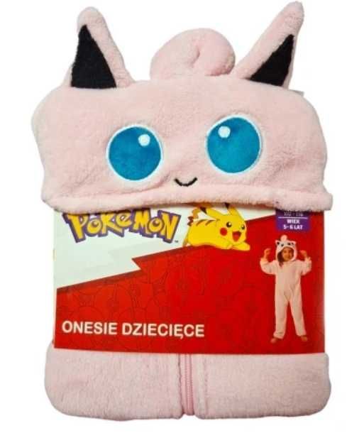 POKEMON piżama pajac kombinezon różowy roz. 98-104, 110-116