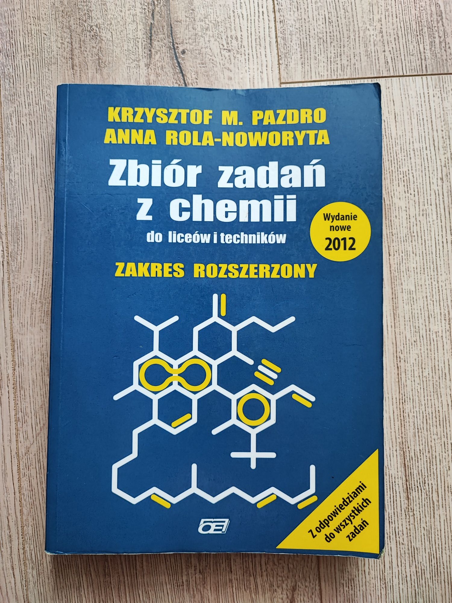 Zbiór do zadań z chemii. Zakres rozszerzony