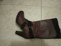 Botas castanhas em ótimo estado n38