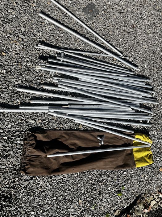 Stelaz przedsionka namiotu Niewiadow n126 n t rurki stelaza szkielet