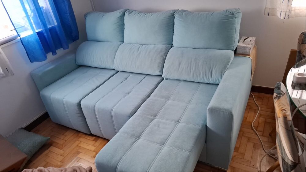 Sofá de sala Azul