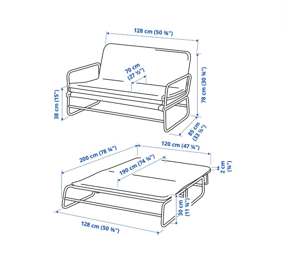Hammarn sofa rozkładana