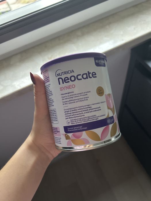 Mleko modyfikowane neocate syneo otwarte