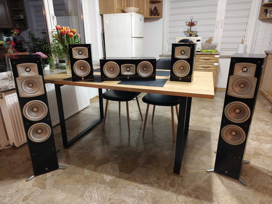 Zestaw kino domowe, Yamaha NS-333, NS-555, NS-C444, Onkyo TX-NR838