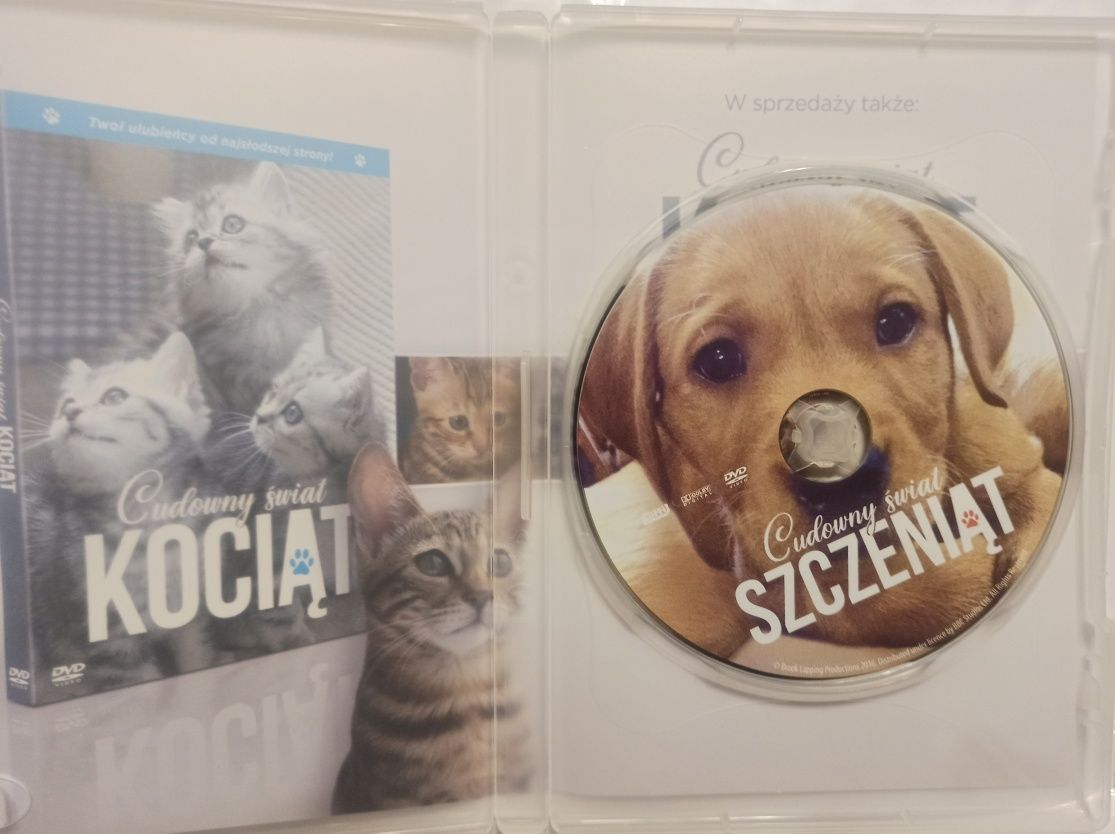 Cudowny świat szczeniąt. DVD