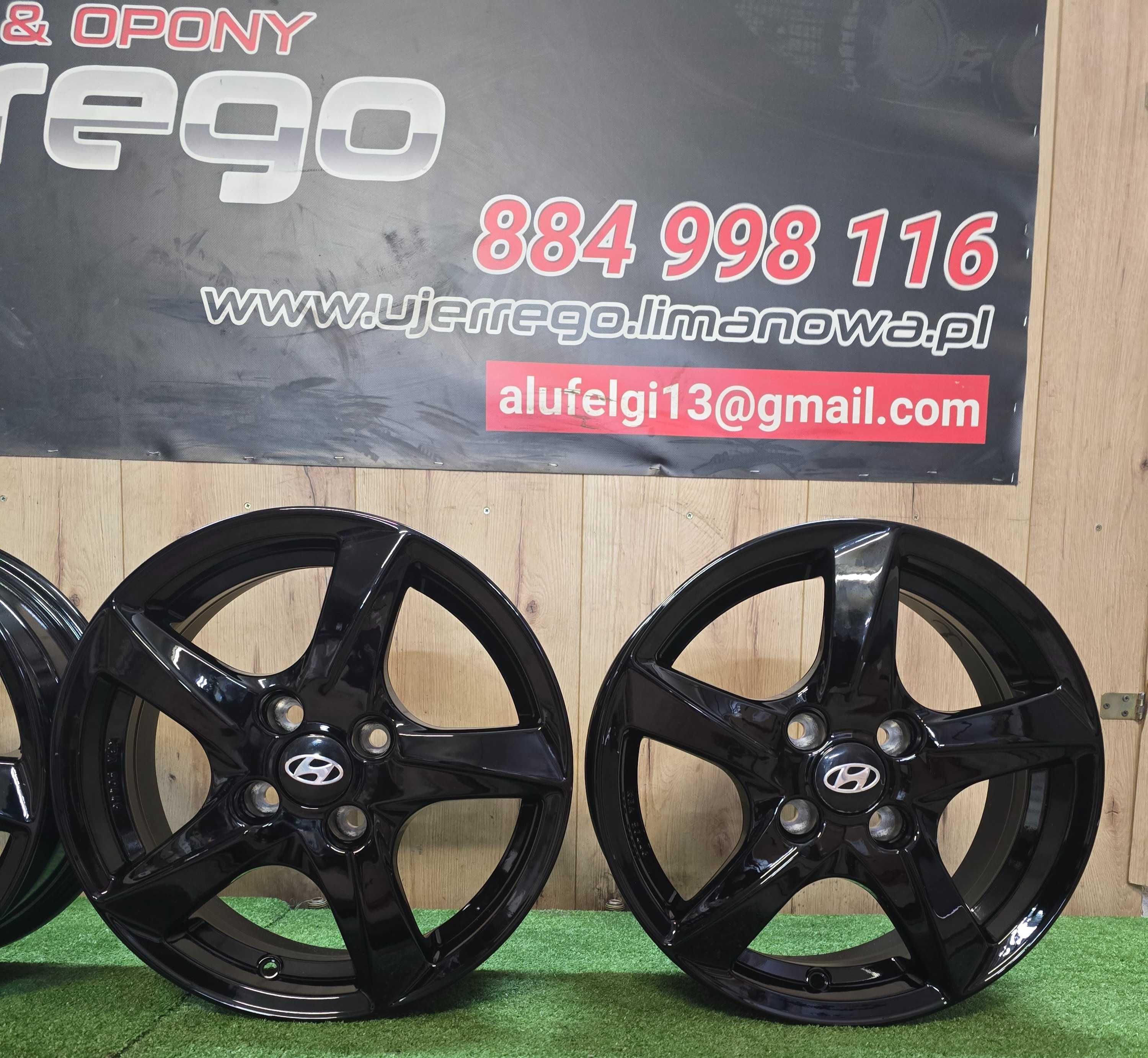 NOWE ALUFELGI HYUNDAI 15x4x100 - i10,I20 Active,I20