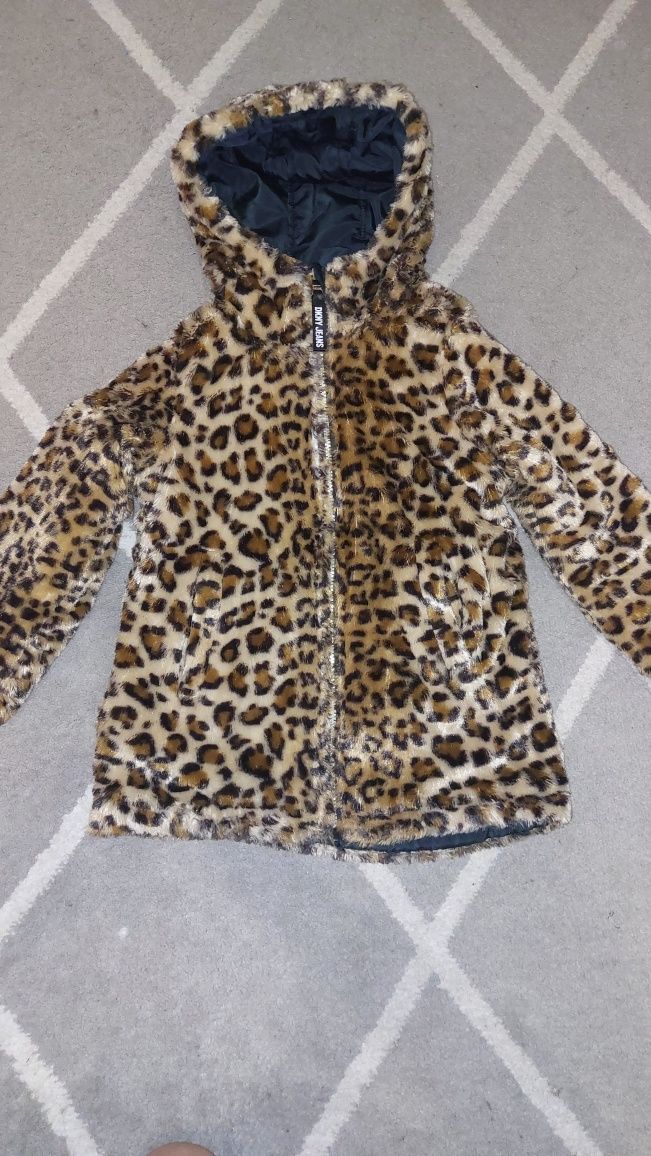 Dwustronna kurtka DKNY r. 128