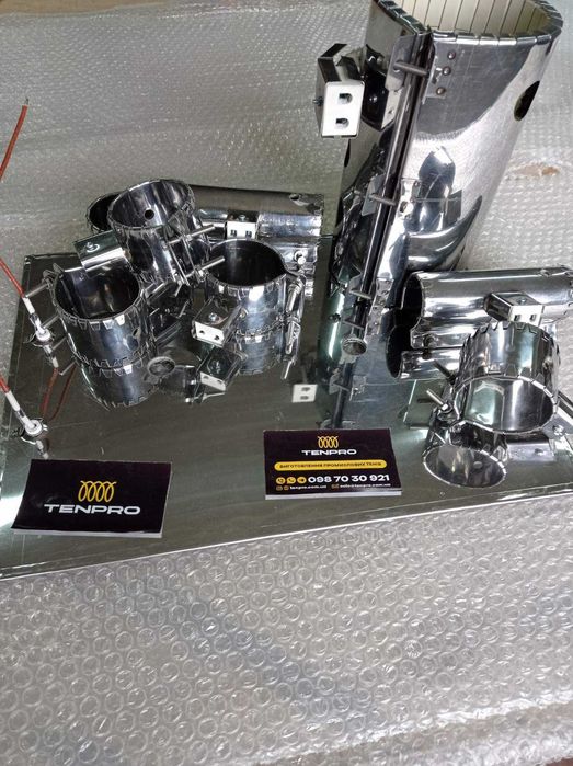 Слюдяной миканитовый хомутовый нагреватель. Кольцевой тен. ТЭН хомут