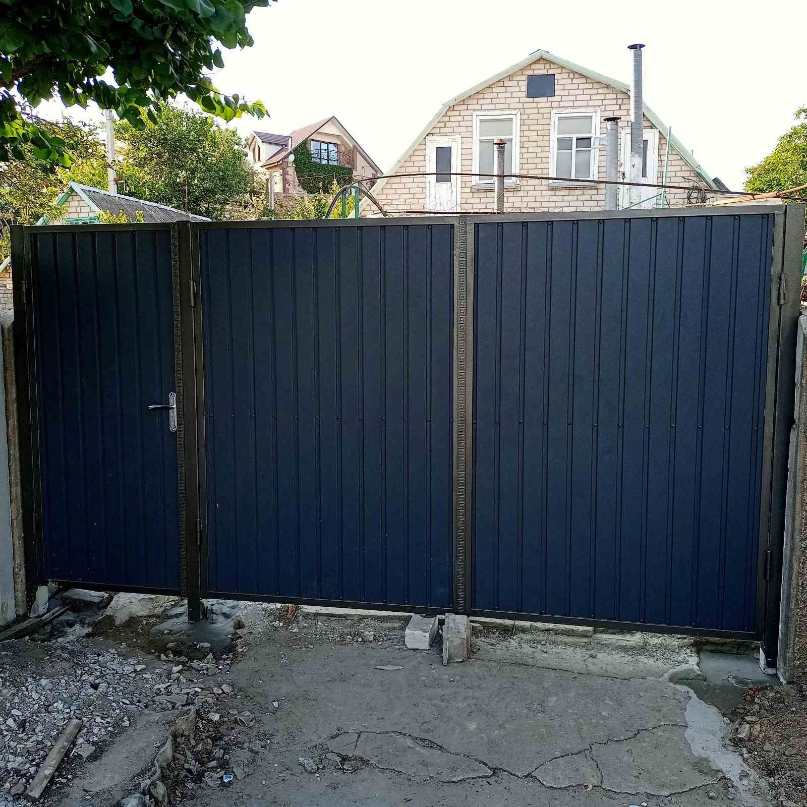 Ворота по доступным ценам, покраска бетонных заборов