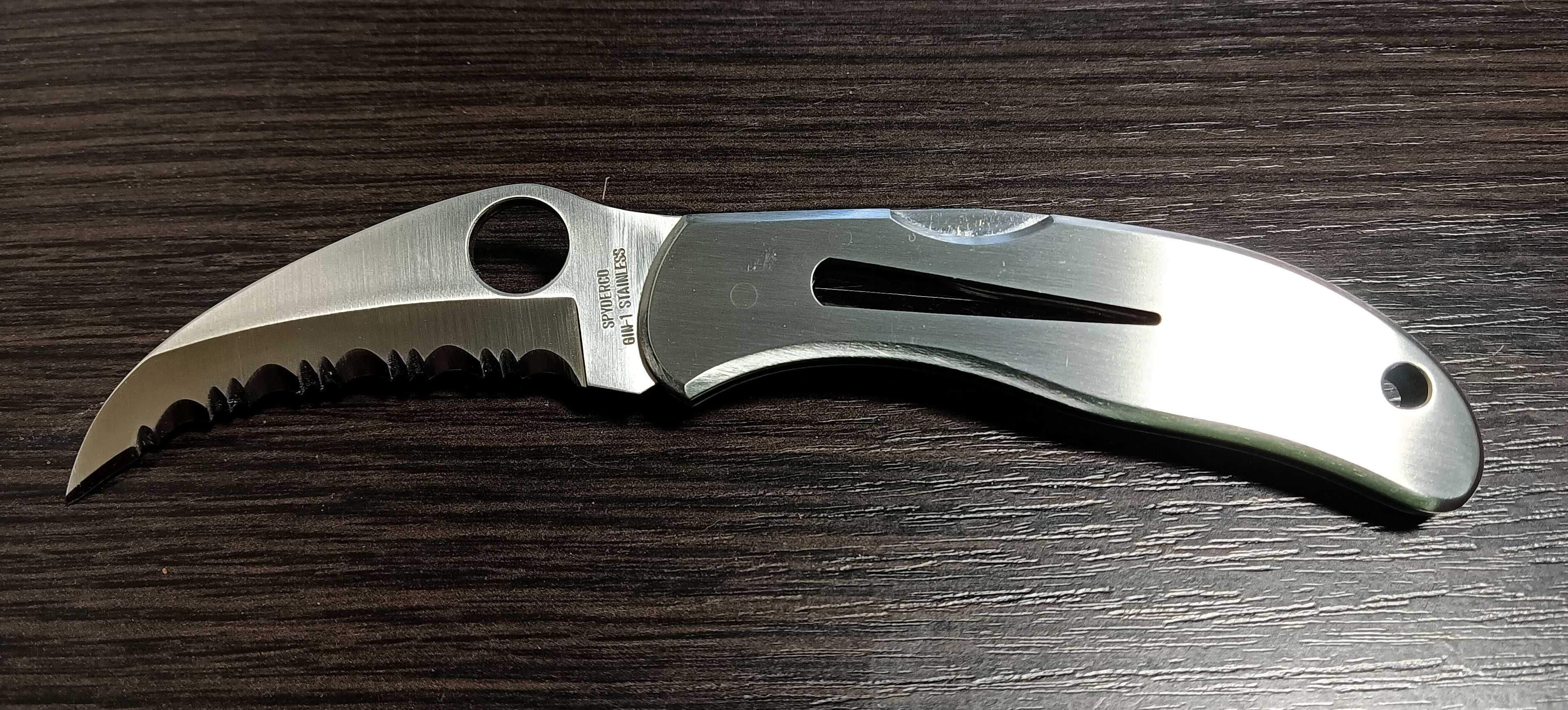 Spyderco Harpy C08S. Колекційна, 1997 рік.