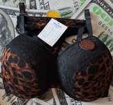 Komplet bielizny damskiej 85d  push up panterka sexi
