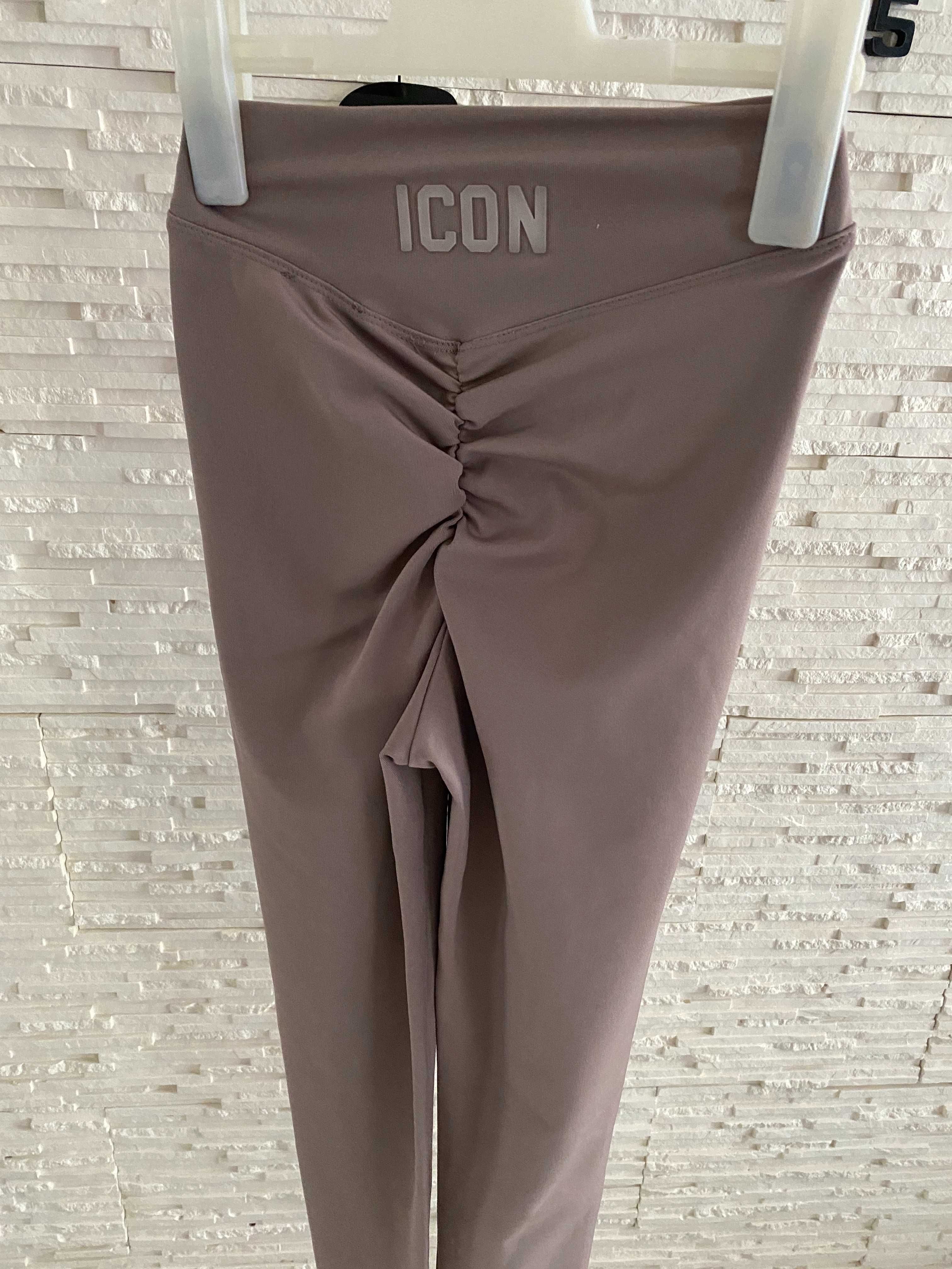 Las Garras  ICON nowe legginsy push up mokka