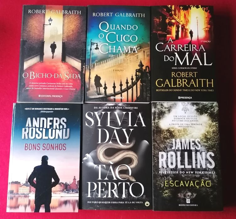 50 thrillers NOVOS a estrear -Desde 7,90€-Portes grátis(ler descrição)