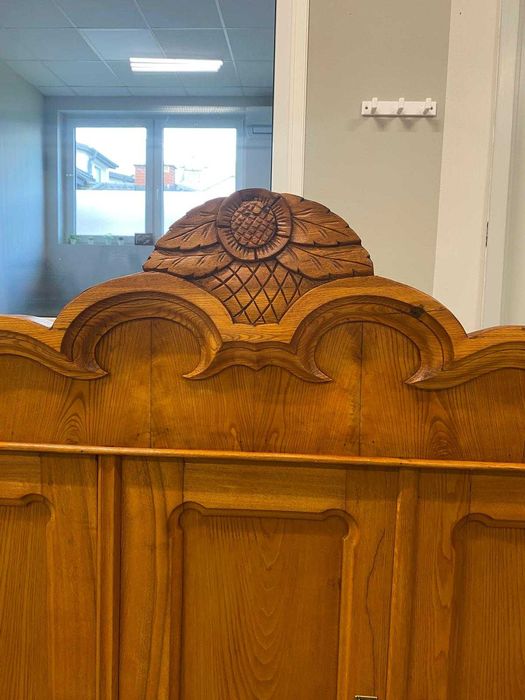 OKAZJA-przedwojenna bieliźniarka jesionowa-styl secesji-początek XX w.