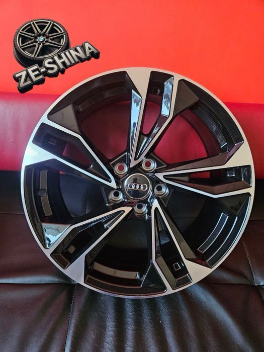 нові Диски R18 5x112 Audi A4 A5 A6 A7 A8 Q5 Gloss Black