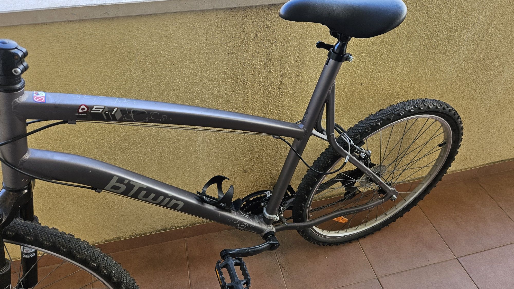 Bicicleta, All Mountain 6' Twins, BTT, com roda 26